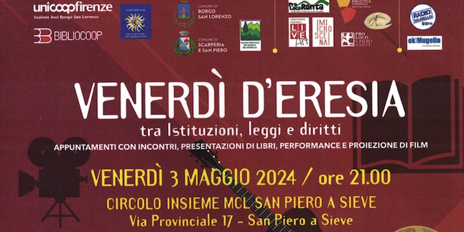 Venerdi d'eresia - A San Piero la Presentazione del libro "L’alba del feudalesimo - il Mugello oscuro"