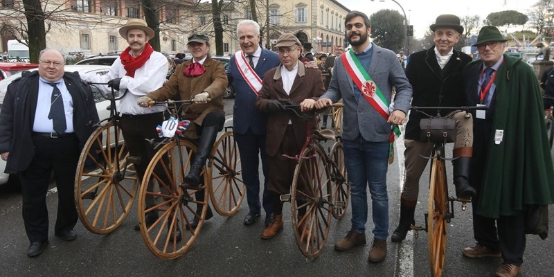 Torna la ciclostorica della prima gara in bici d'Italia