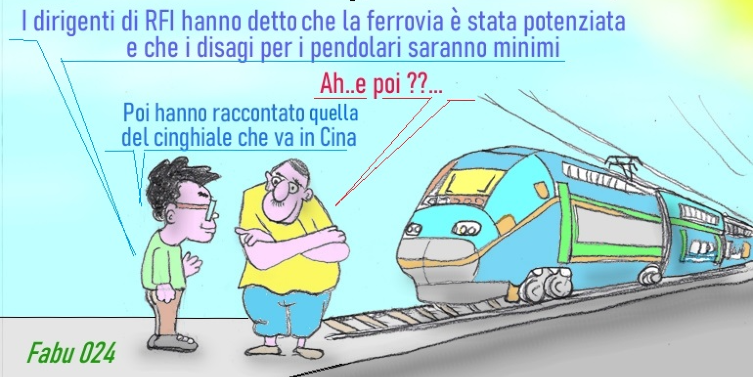 Settembre: Ha riaperto la Faentina. La vignetta di Fabio Buffa