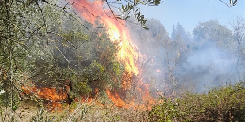 Incendio Calenzano