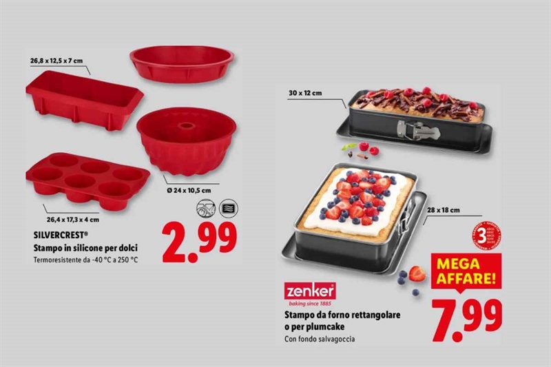 Lidl, le offerte pazzesche per fare dolci incredibili