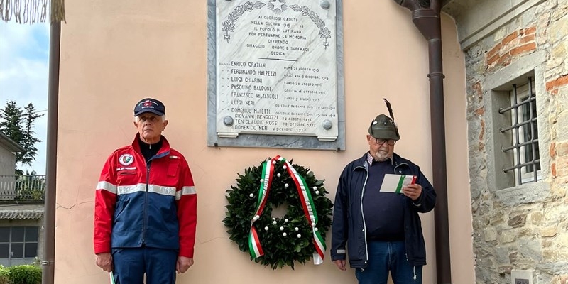 Lutirano commemora i caduti con messa e deposizione della Corona