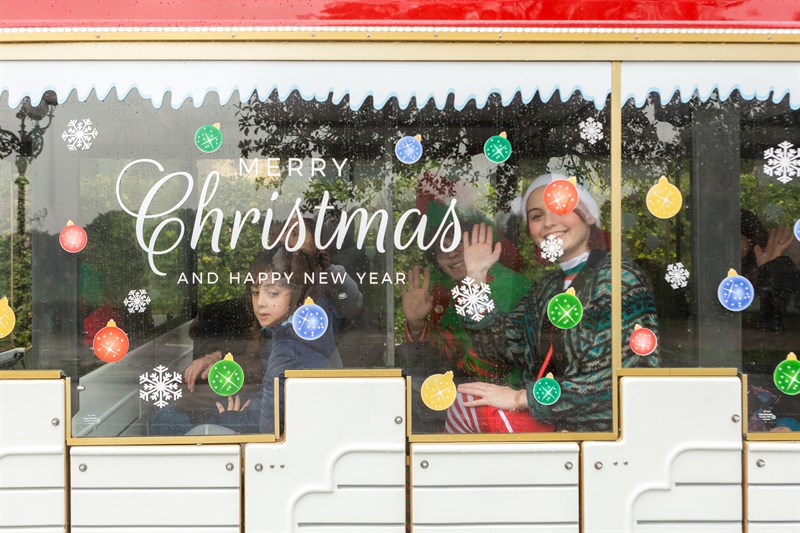 Il trenino di Babbo Natale a Firenze