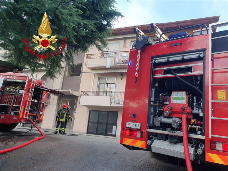 Incendio condominio