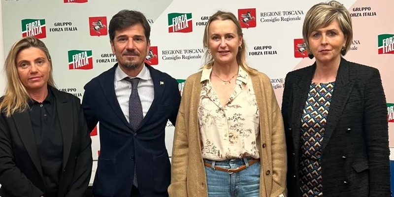da sx: Tenerini, Stella; Bergamini e Mazzetti
