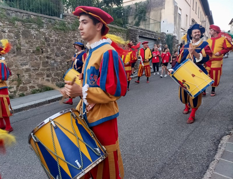 Un momento del corte storico