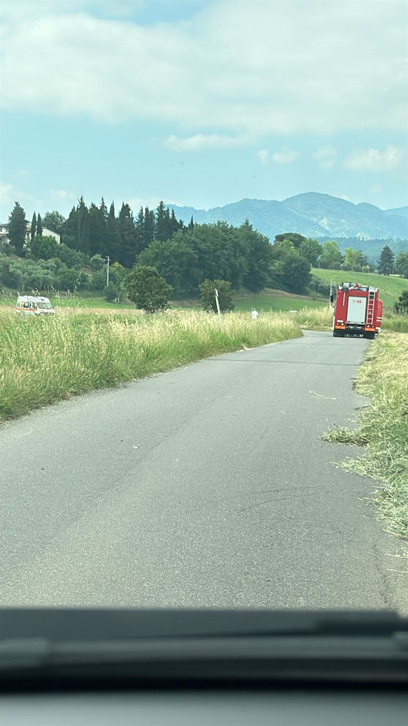 La zona dell'accaduto