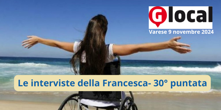 Francesca Apricena celebra la 30ª puntata delle sue interviste al Festival Glocal a Varese