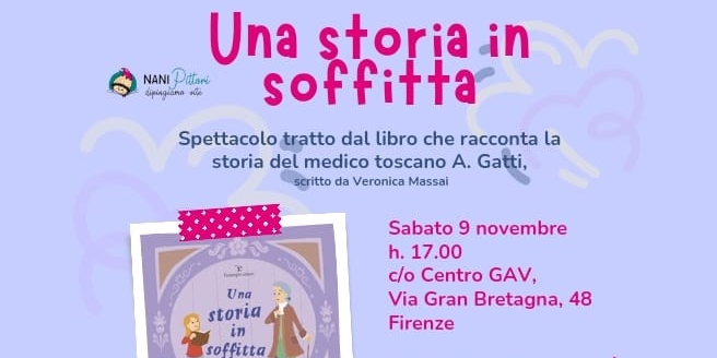 Un taglio della locandina - "una storia in soffitta"