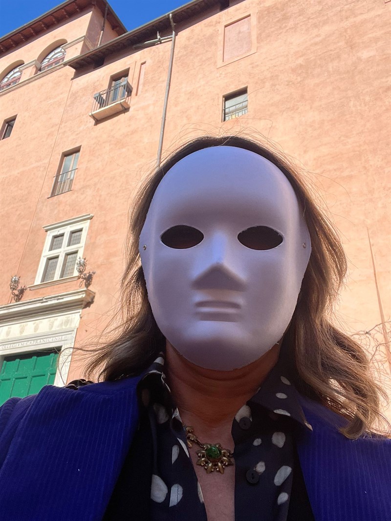 Un momento del flash mob