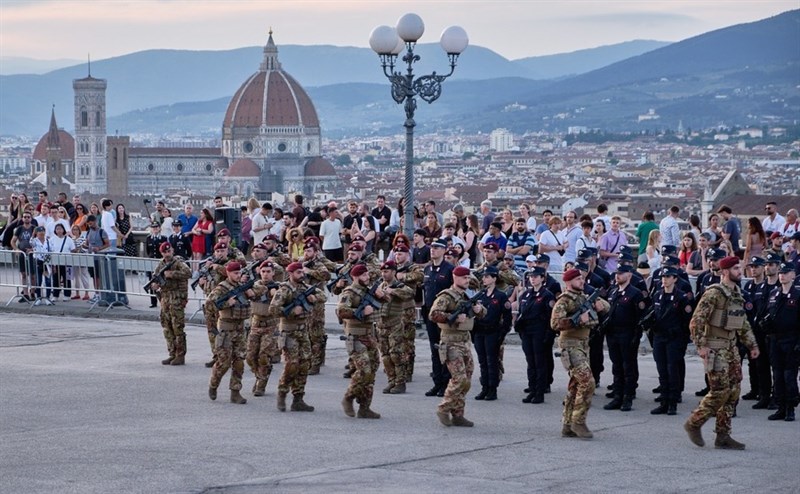 La parata dei Carabinieri