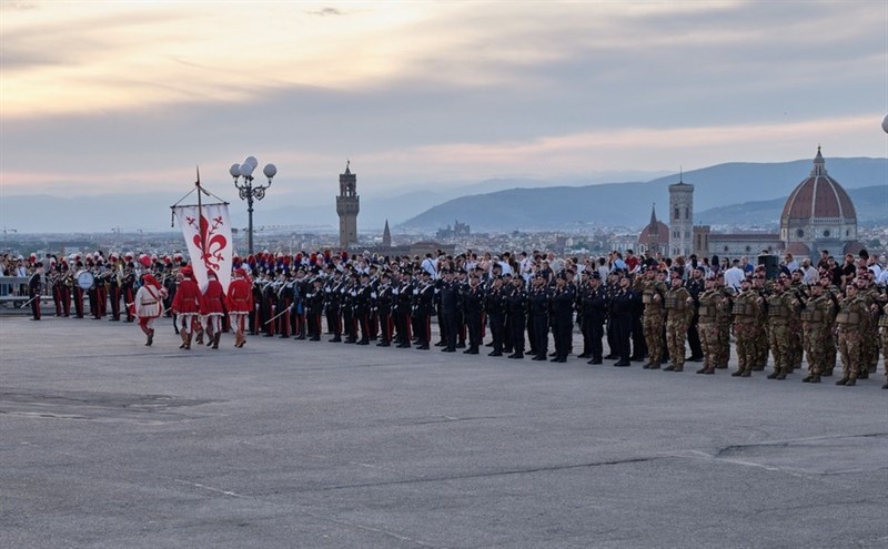 La parata dei Carabinieri