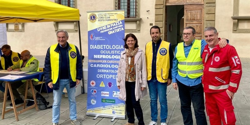 Sesto Fiorentino: oltre 300 consulti medici gratuiti a cura di Lions Club