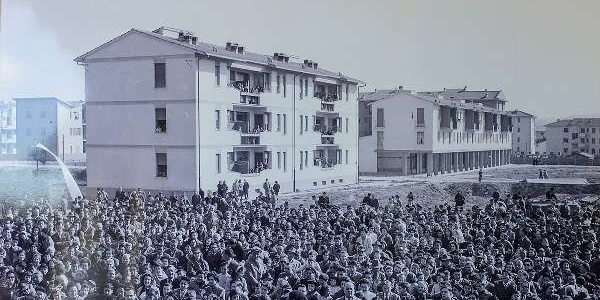 Inaugurazione del quartiere dell'Isolotto 6 novembre 1954