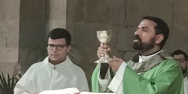 Un momento della cerimonia