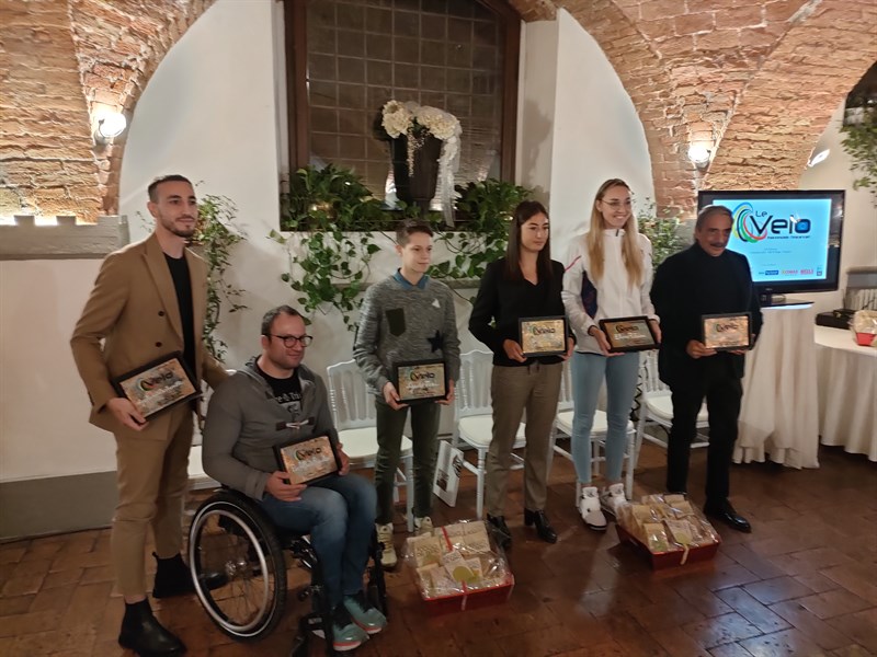 Foto panoramica dei premiati