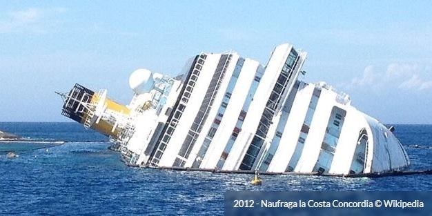 2012 - Naufragio della Costa Concordia:(13 anni fa