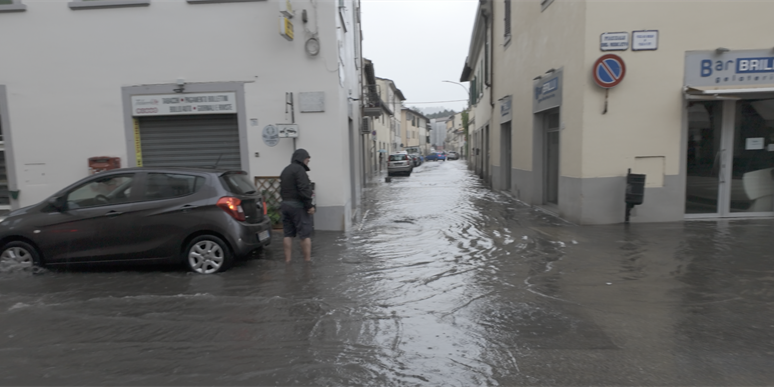 Allagamento in Via brocchi