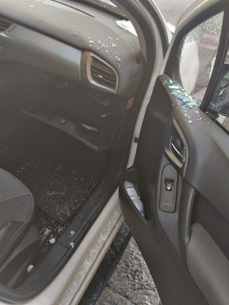 strage di auto in San Jacopino