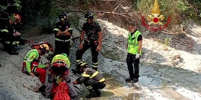 Un momento dell'intervento di martedì 9 luglio 2024