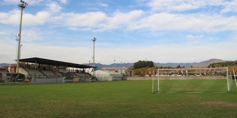 Lo stadio Romanelli