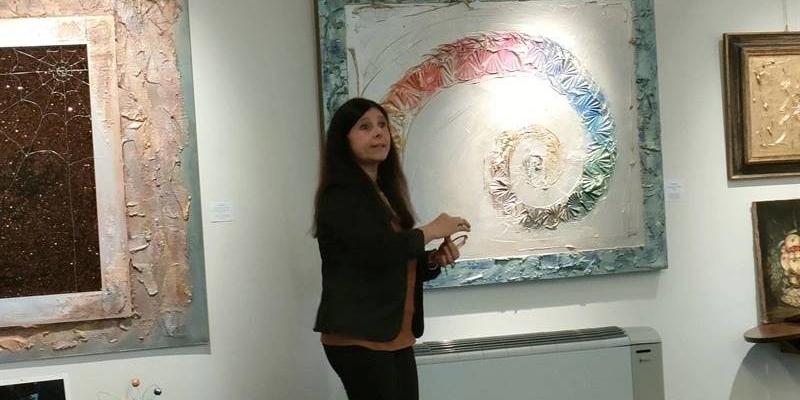 L’artista e storica dell’arte Elisa Marianini 