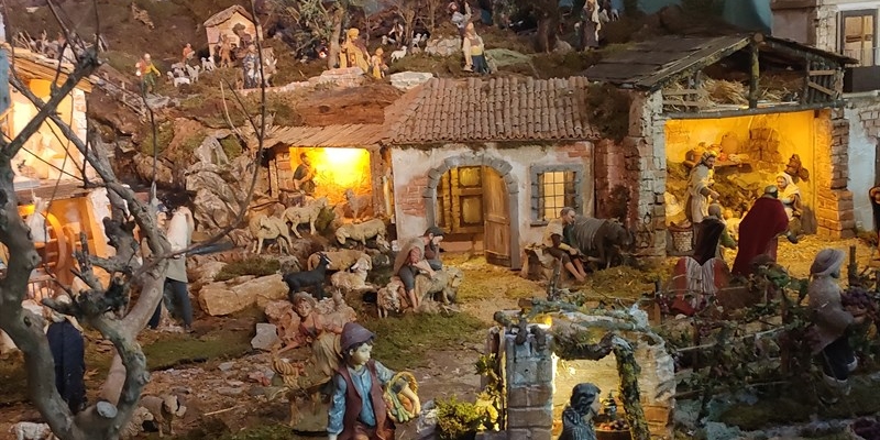 Una panoramica del Presepe 