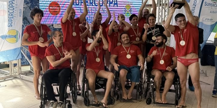 Pallanuoto paraolimpica. Florentia è nella storia, triplete leggendario e primato assoluto