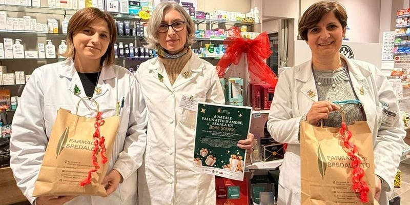 la farmacia di Spedaletto che aderisce al "regalo sospeso"