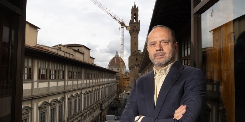 Il direttore delle Gallerie degli Uffizi Simone Verde