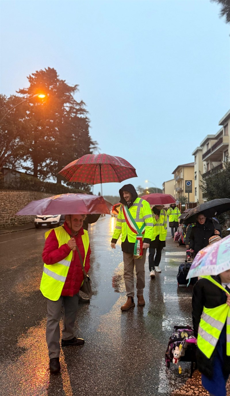 Pedibus con Sindaco e assessori