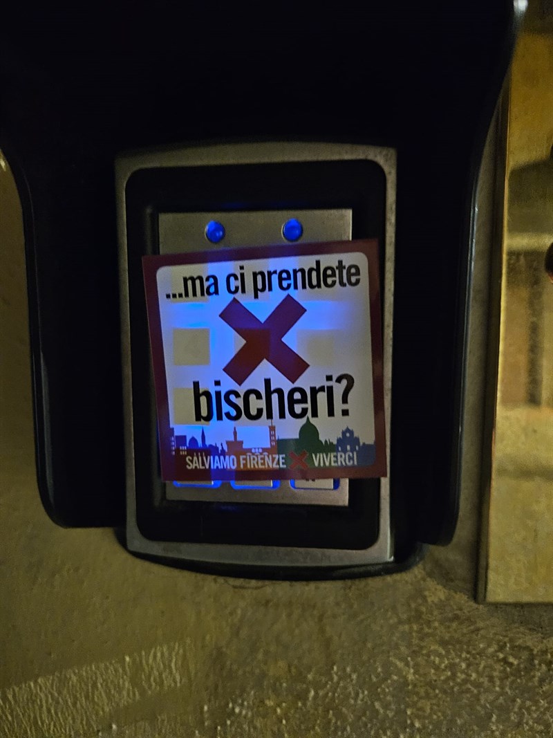 L'attacco ai tastierini