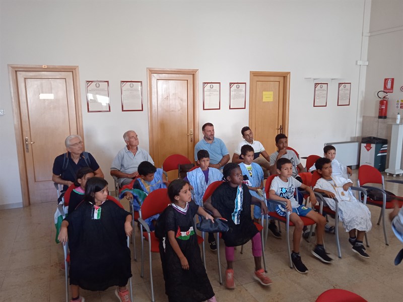 I piccoli saharawi in visita a Figline e Incisa