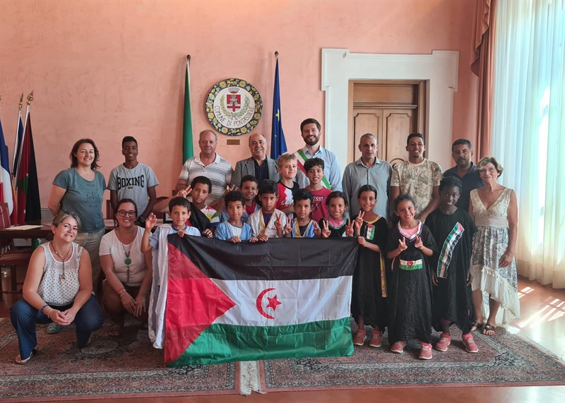  piccoli Saharawi in comune