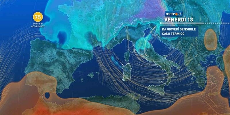 La tendenza meteo