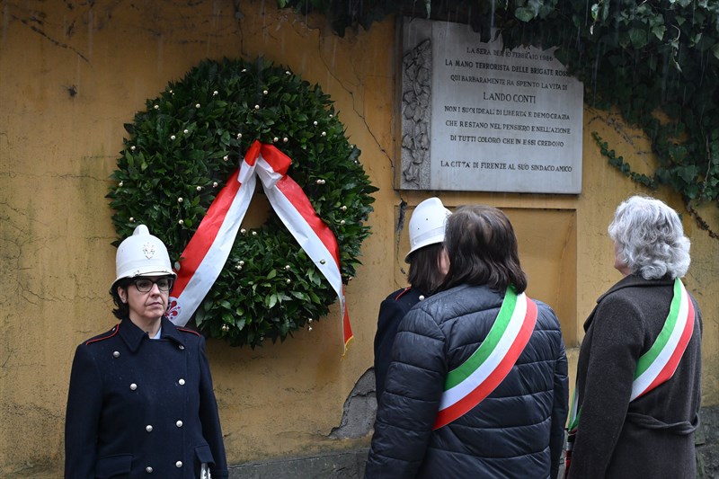 La commemorazione di Lando Conti