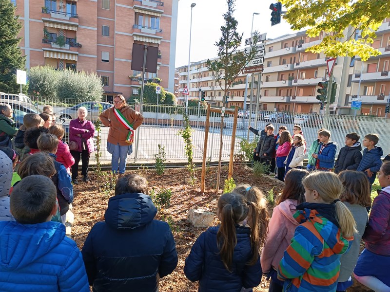 Realizzazione bosco didattico alla scuola primaria Calvino di Pontassieve