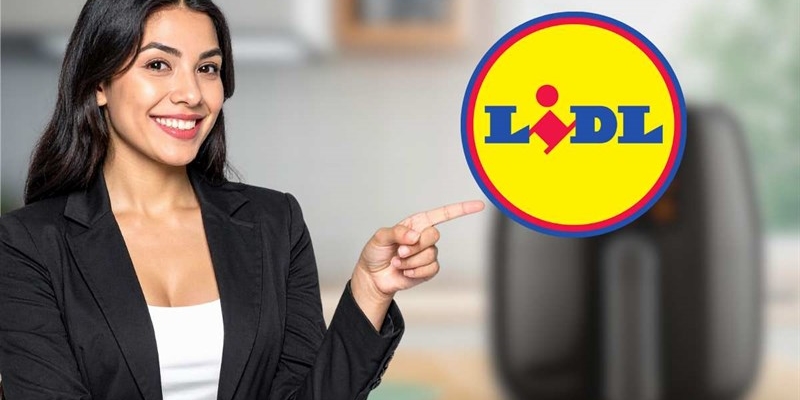 Mega affare Lidl prima di Natale: friggitrice ad aria potentissima a soli 39,99€