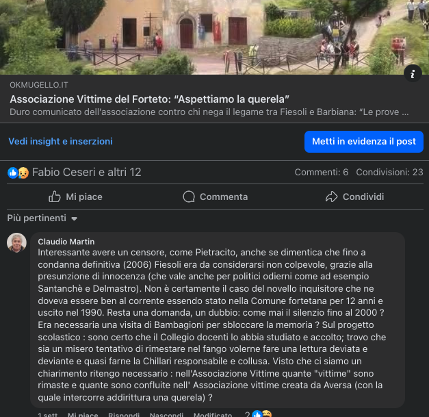 Il commento di Claudio Martin