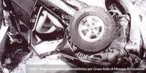 1982 - Gravissimo incidente per Grace Kelly (42 anni fa)