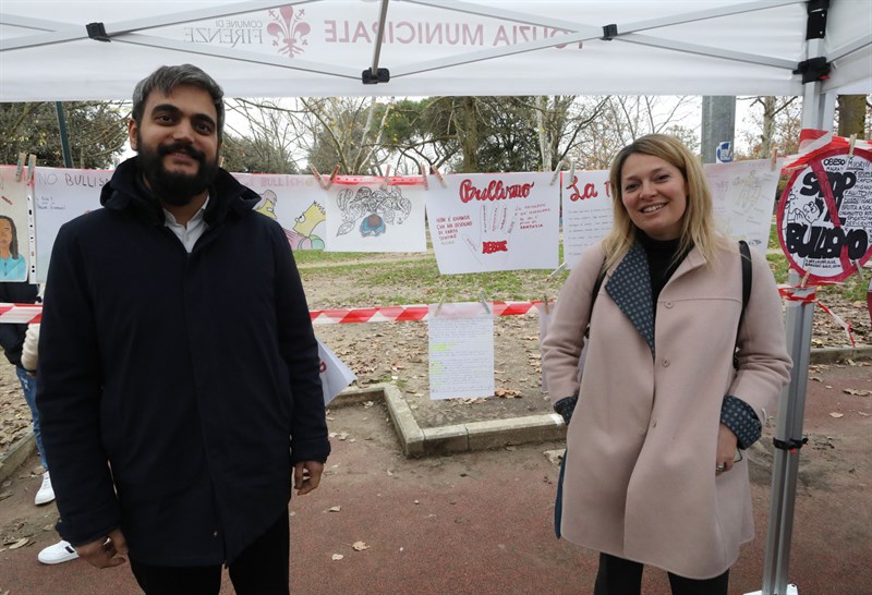 Un momento della giornata anti bullismo