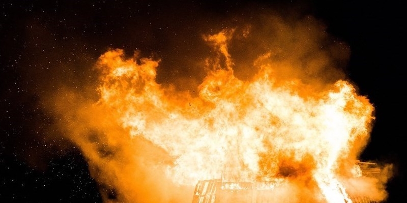 Incendio in autostrada