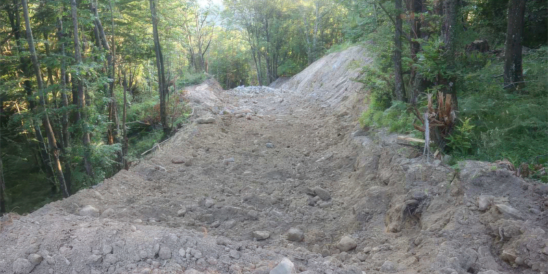 Alcune immagini dei lavori per il progetto eolico Monte Giogo di Villore Corella