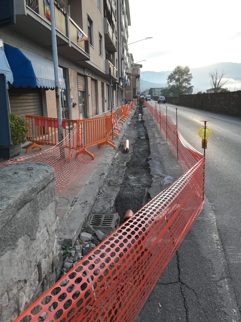 Lavori di collegamento Stazione di Pontassieve - Scuola Balducci