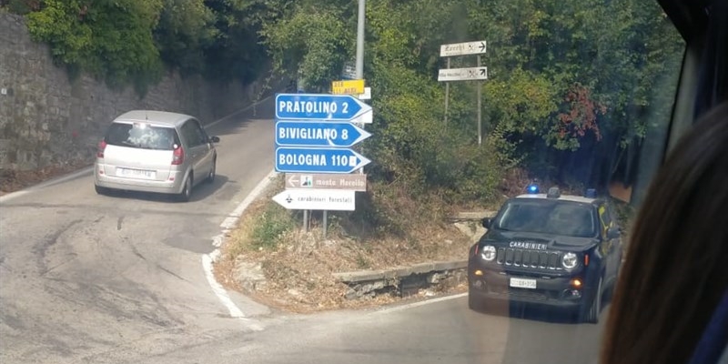 Il luogo dell'incidente