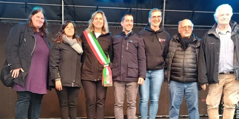 Delegazione di Rignano sull'Arno in Germania nella città di Groß-Zimmern, comune gemellato