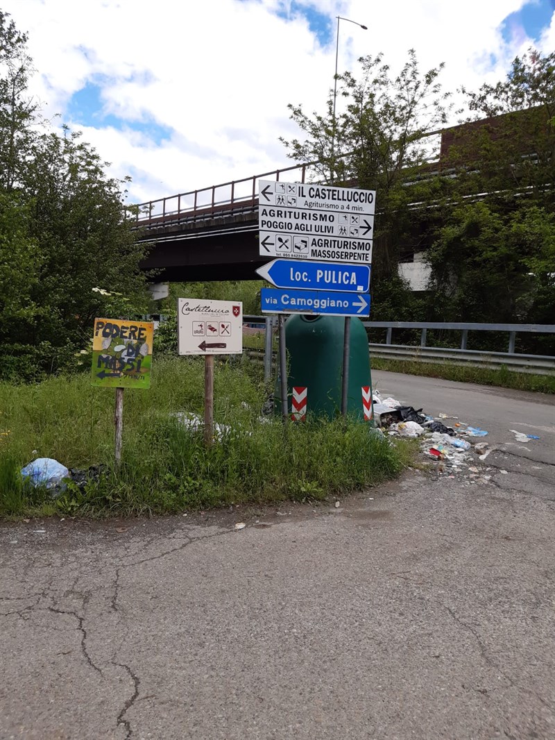 Discarica abusiva a Barberino 