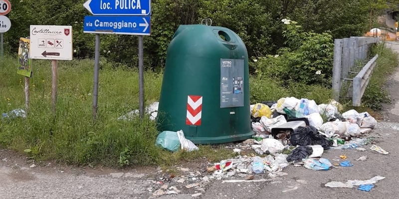 Rifiuti abbandonati Barberino di Mugello