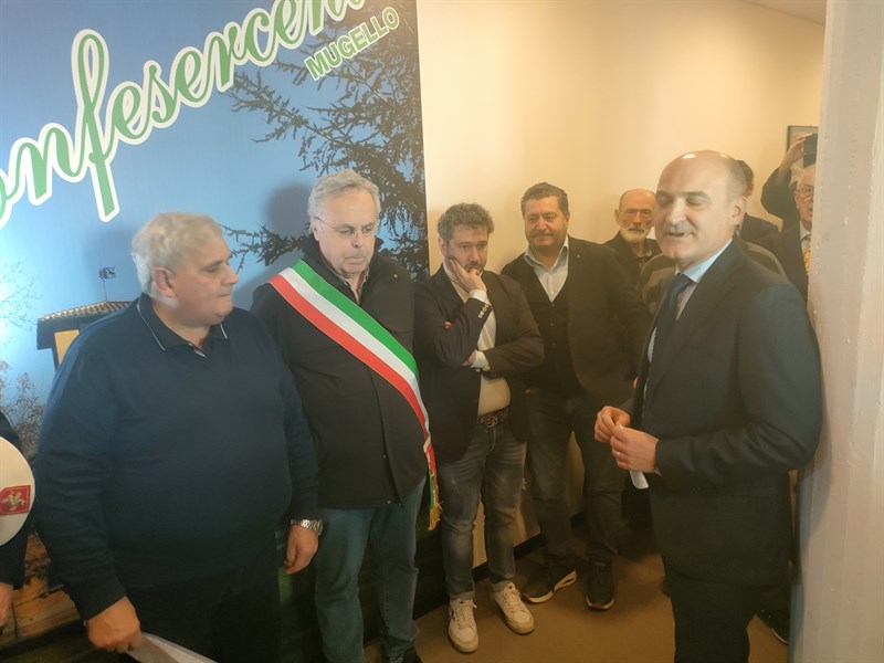 le autorità presenti