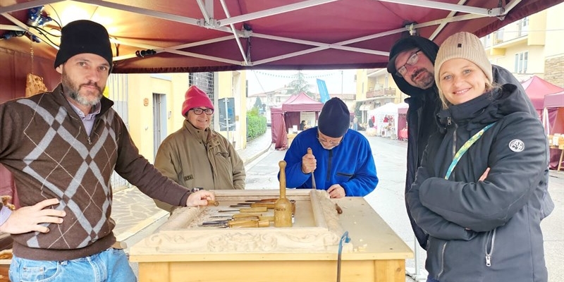 L’artigianato in Piazza a Bagno a Ripoli per Prim.Olio - FOTO